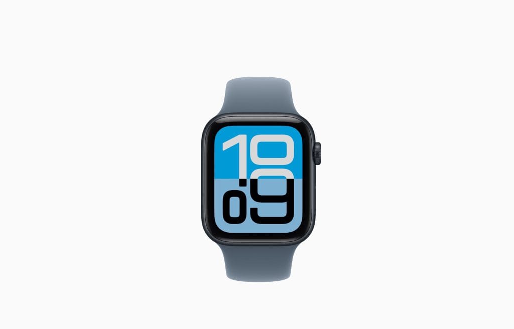 Apple Watch SE 3 44mm (GPS) 2025 Viền Nhôm Dây Cao Su | Chính hãng Apple